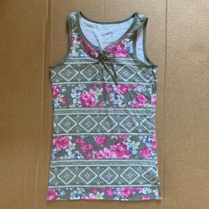 Justice Floral Tank Top